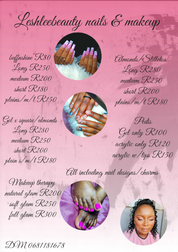 Leshleebeauty nails and makeup