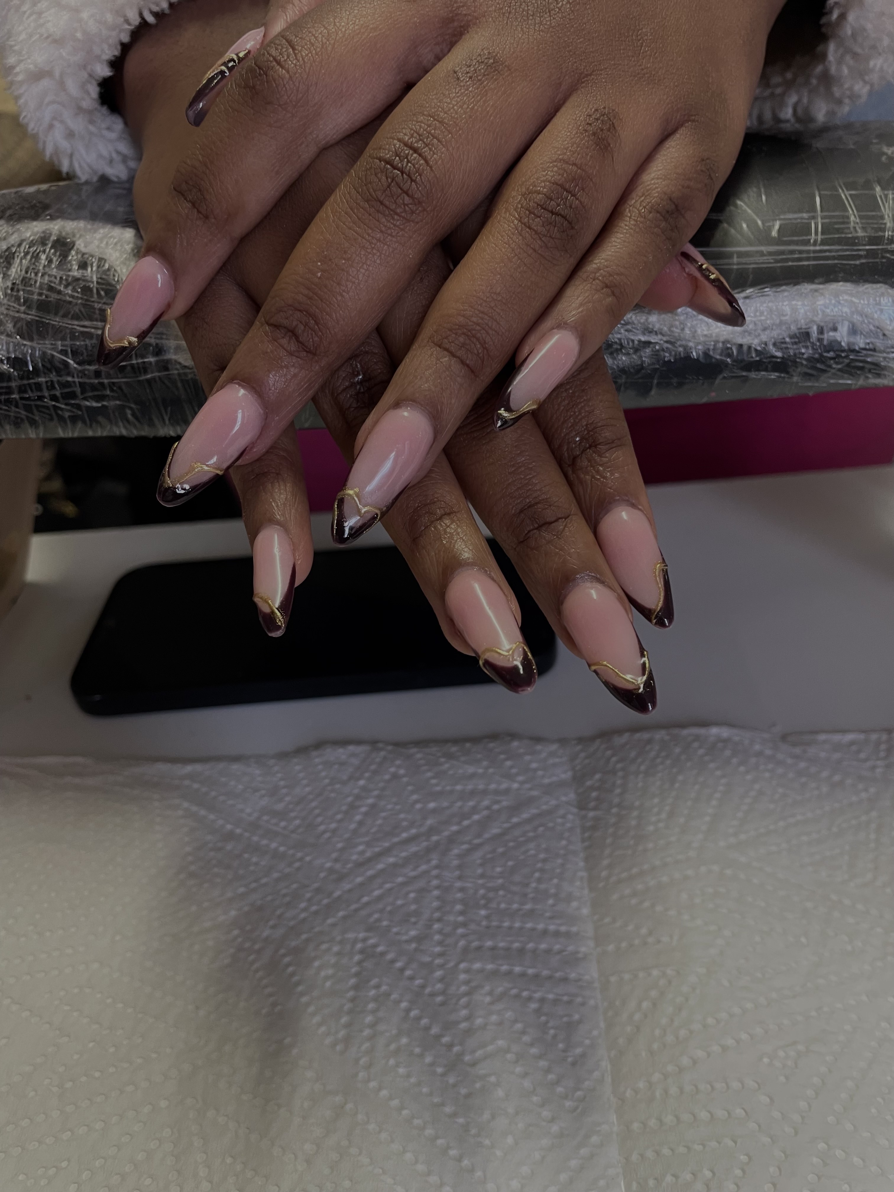 Rosegold nails & glam