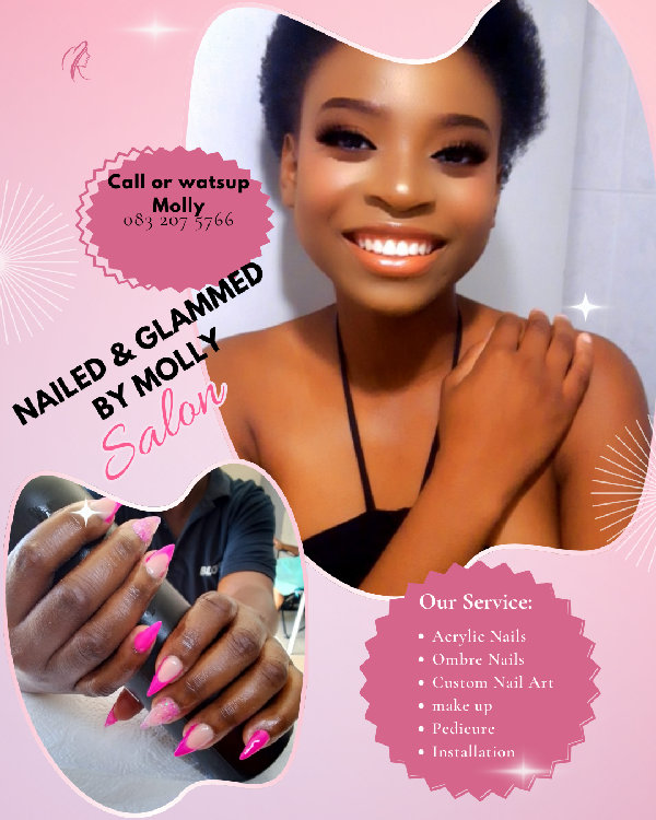 Nailed & glammed by Molly