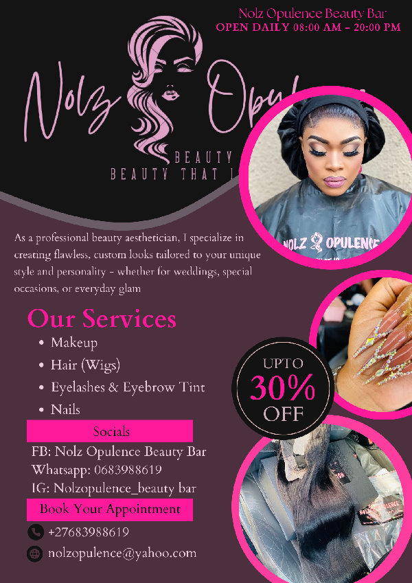 NOLZ OPULENCE BEAUTY BAR