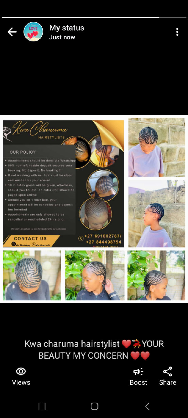 kwa charuma hairstylist
