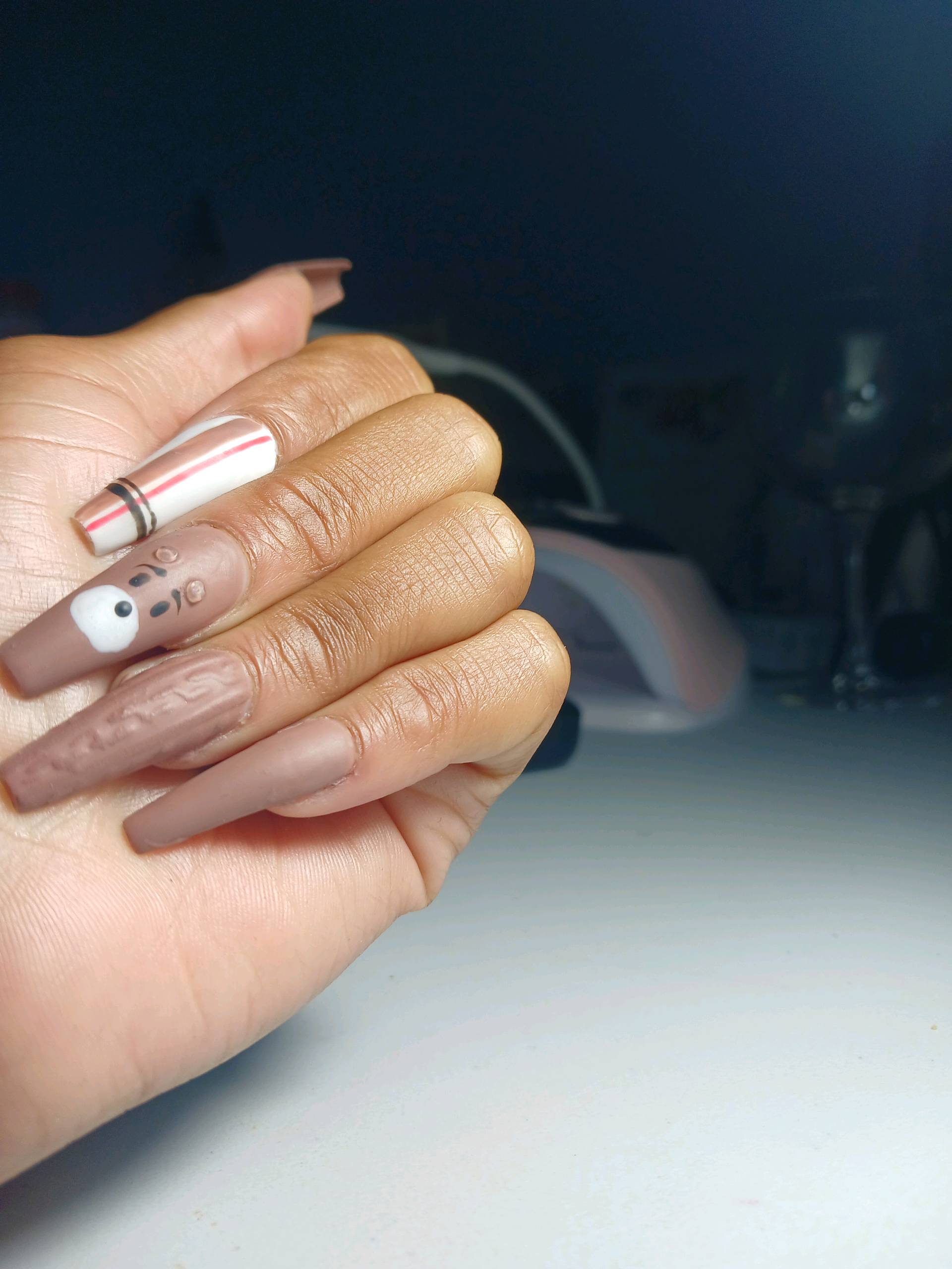 Brown Sugar Nails