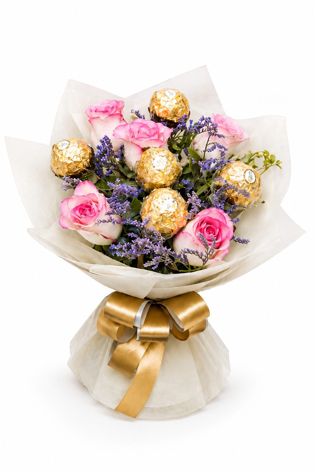 Golden Petal Elegance
