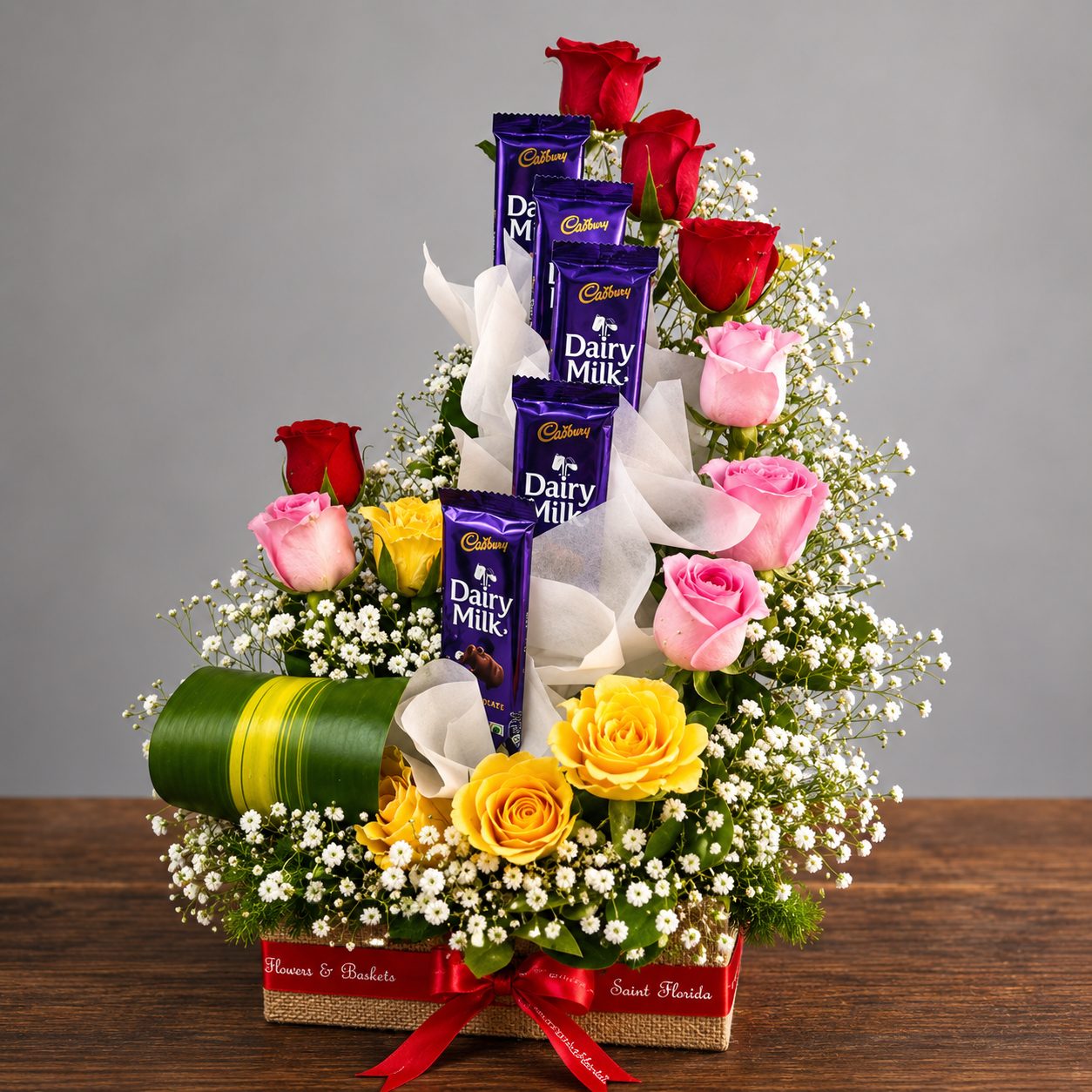 Chocolate Garden Elegance