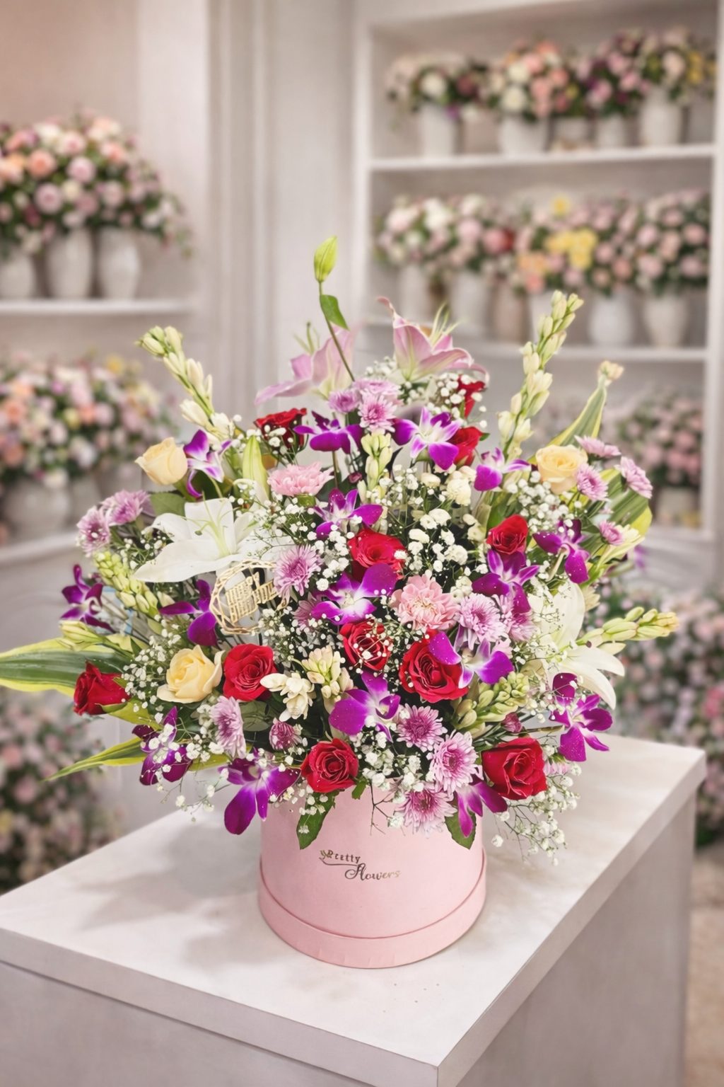 Elegant Mixed Blooms
