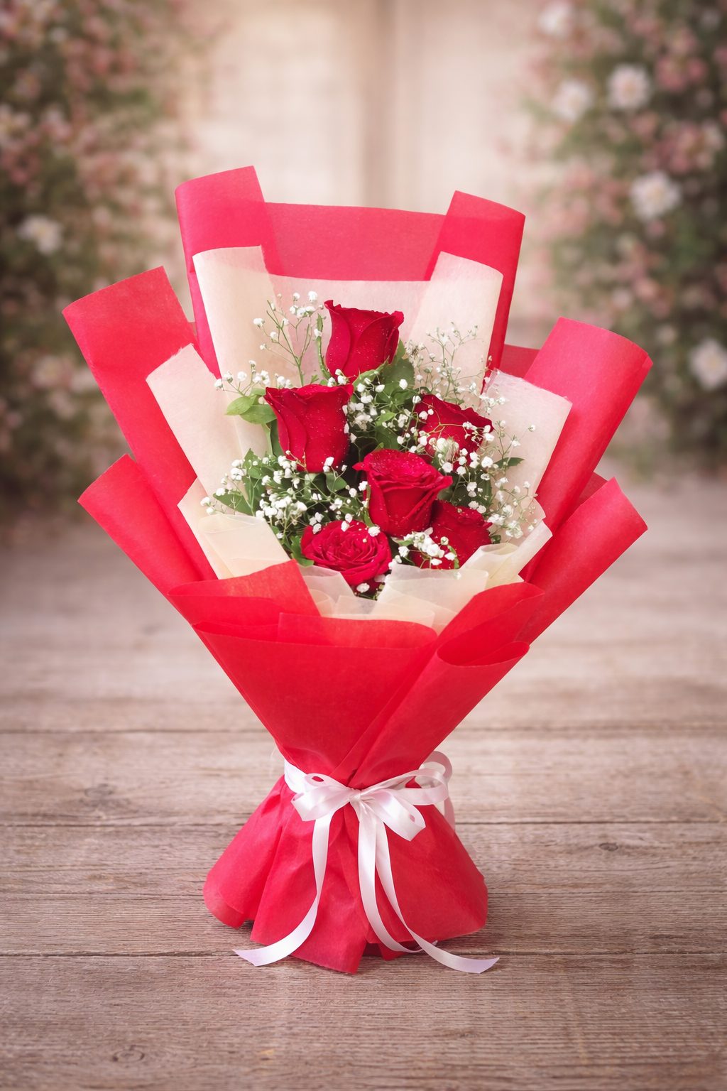 Sweet Six Roses