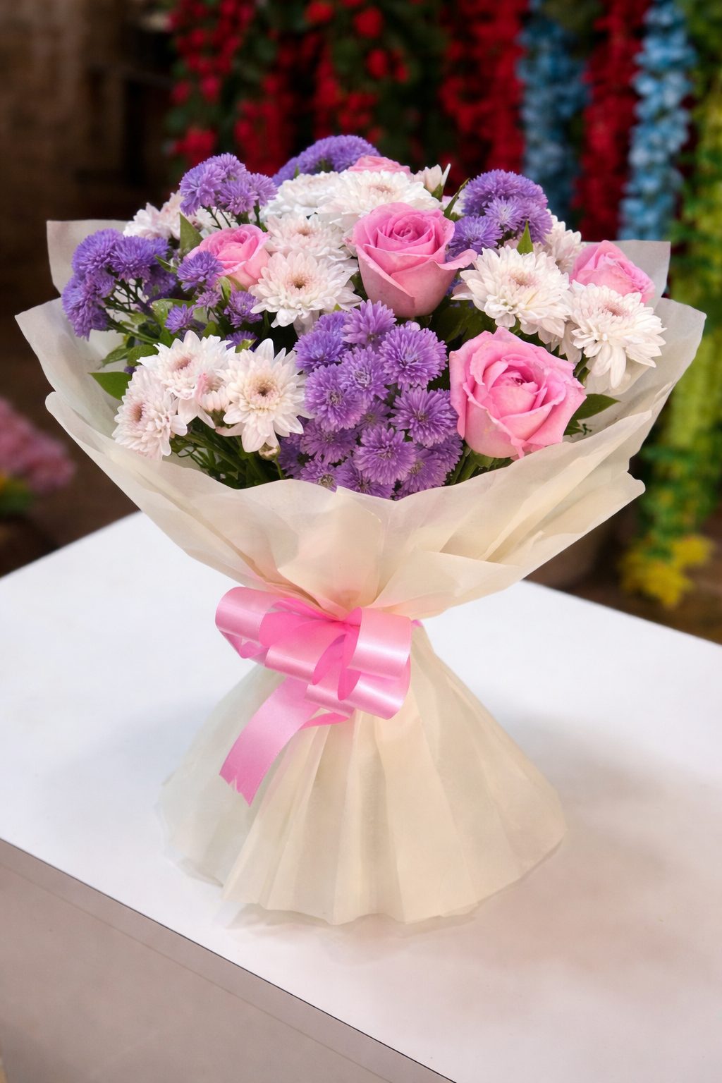 Rosy Lavender Charm