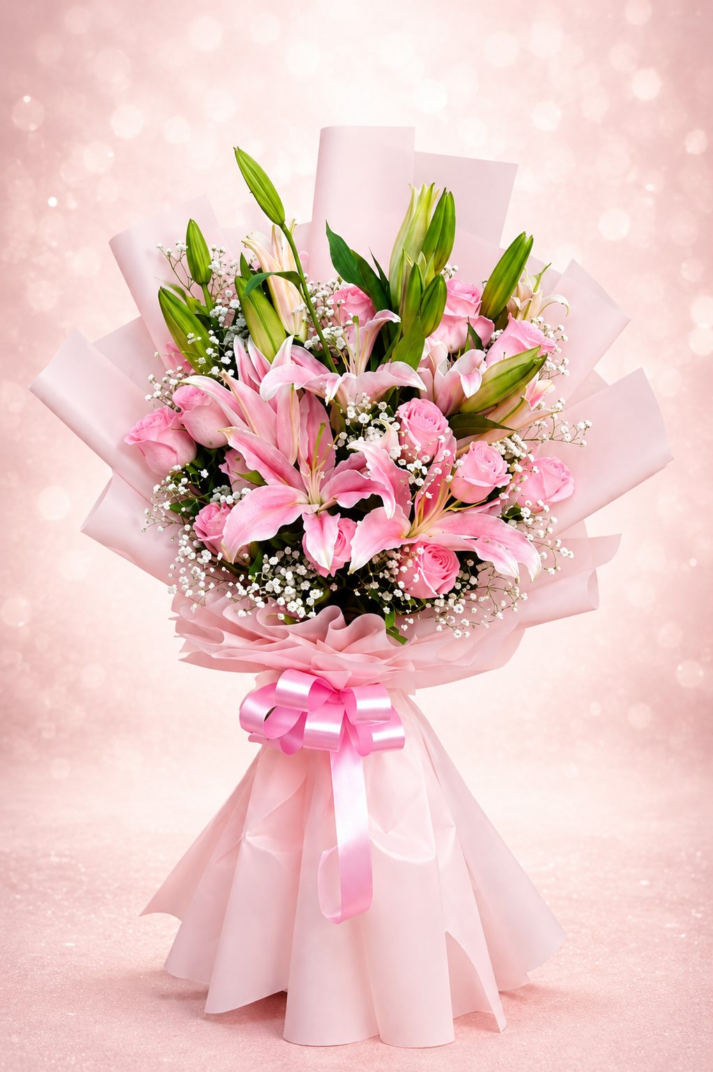 Heavenly Pink Blooms