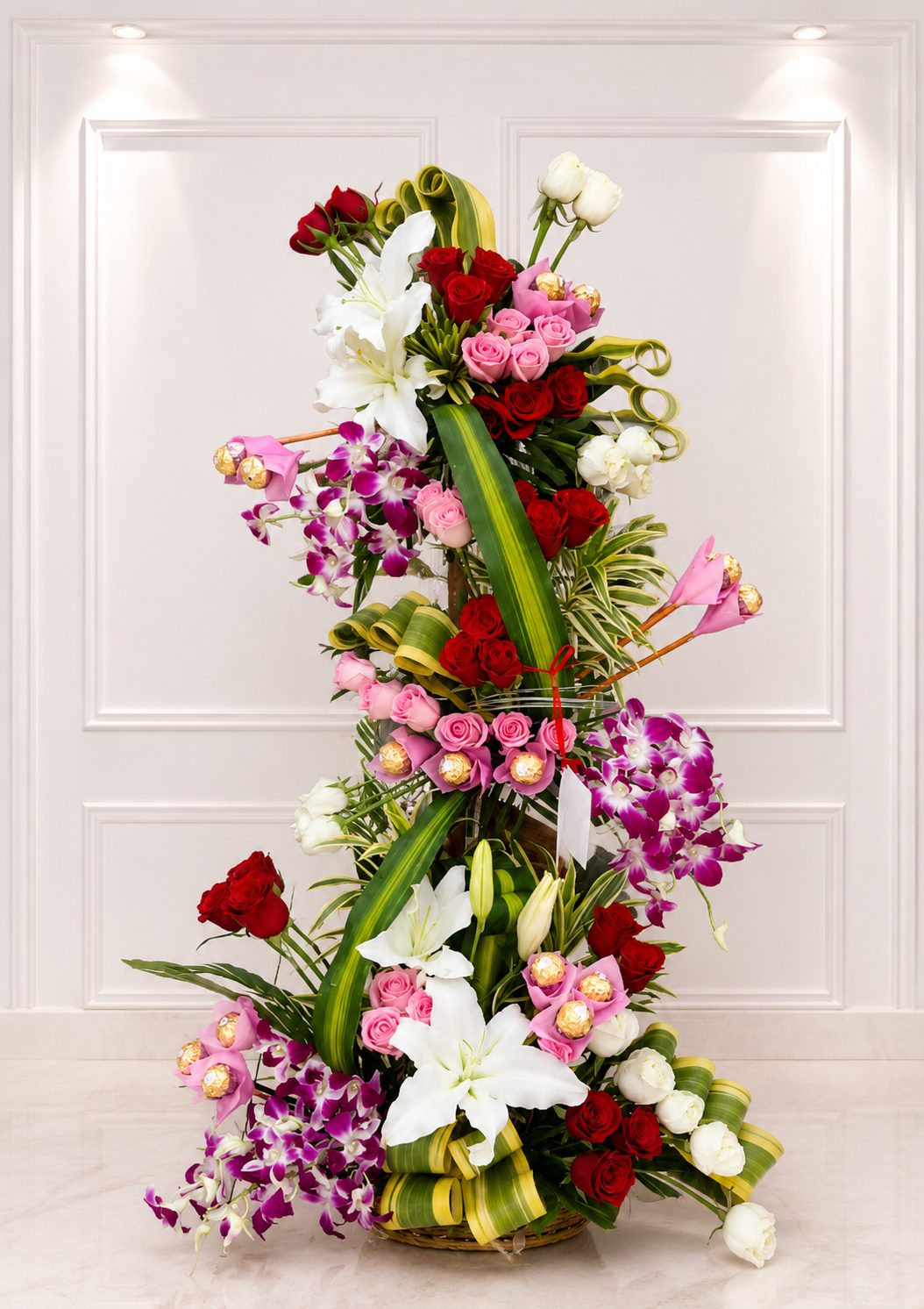 Chocolate & Blooms Delight