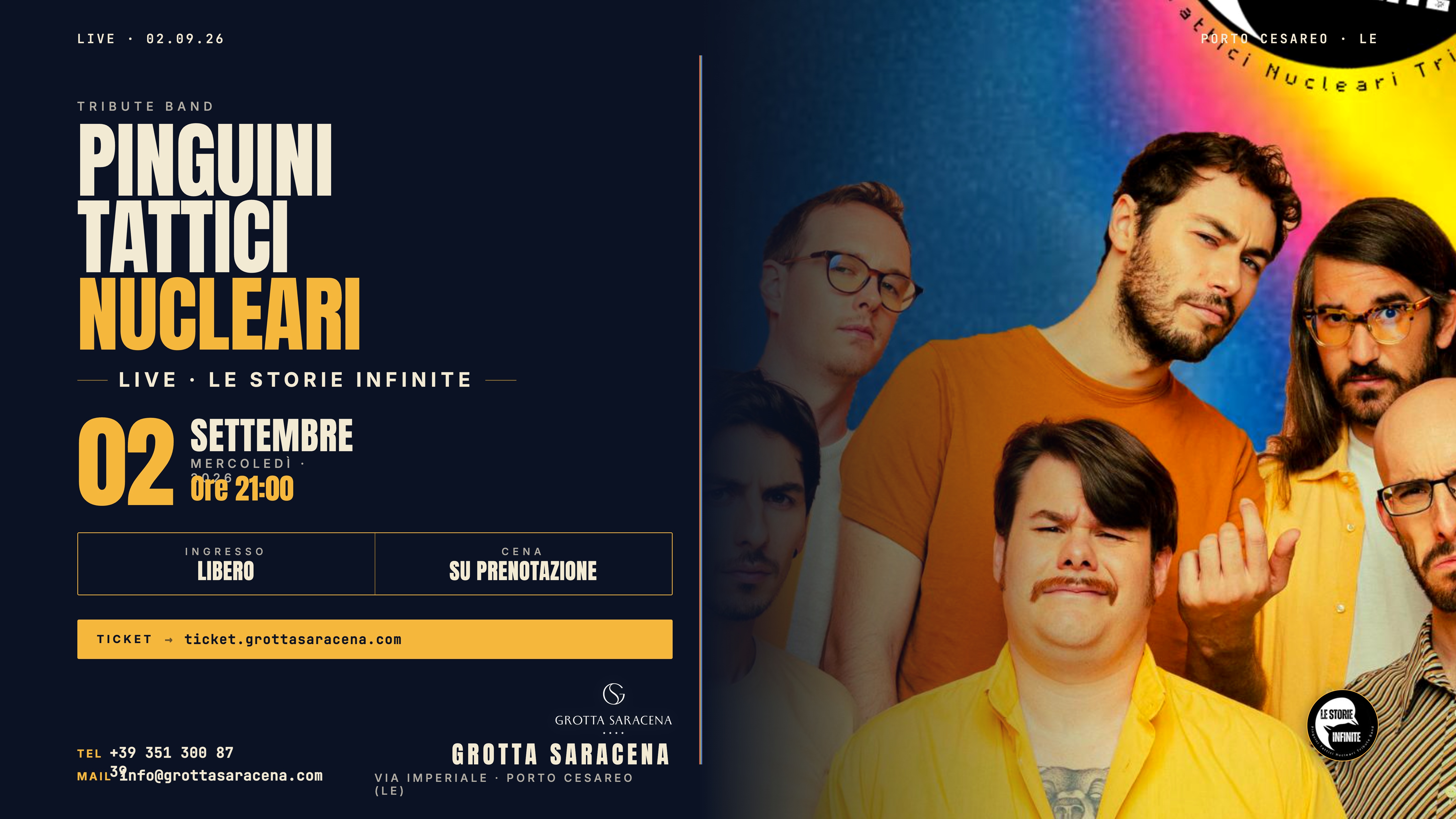 Pinguini Tattici Nucleari Tribute Band
