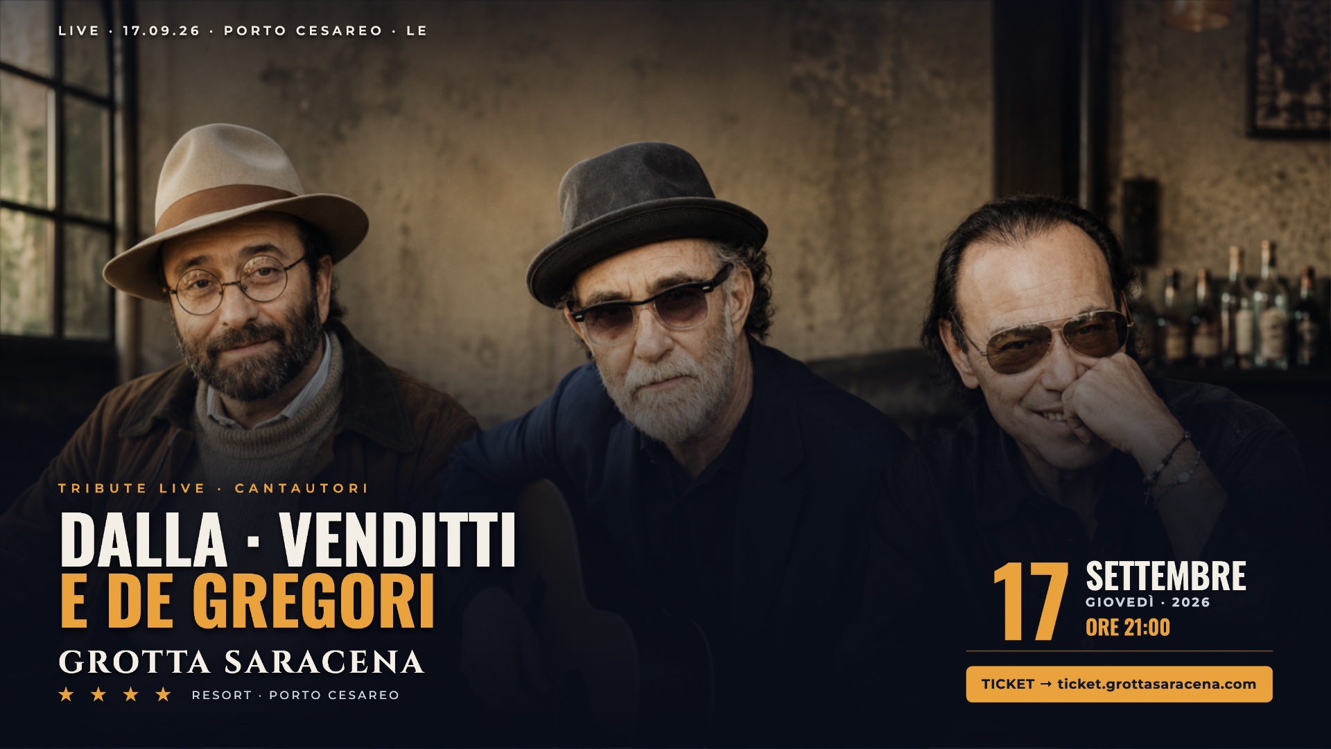 Dalla / Venditti / De Gregori Tribute