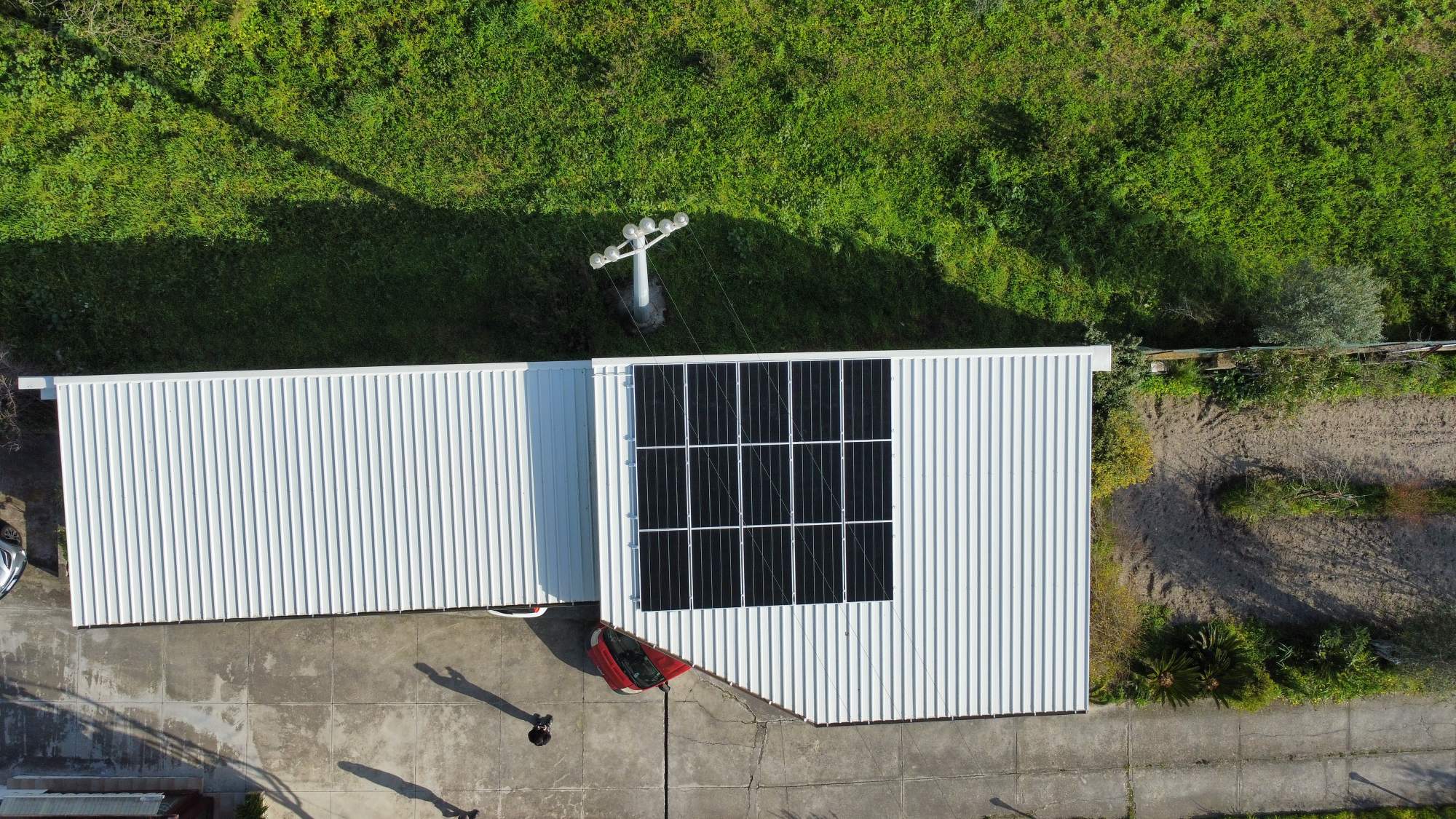 Impianto fotovoltaico Vivisolar a Zuari