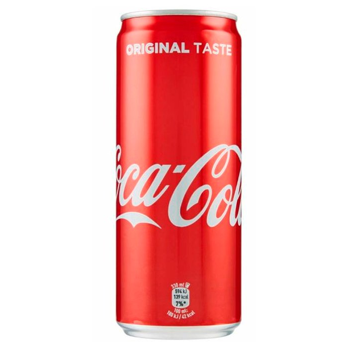 Coca-Cola Original taste slim длинная "Европа" 0.33мл
