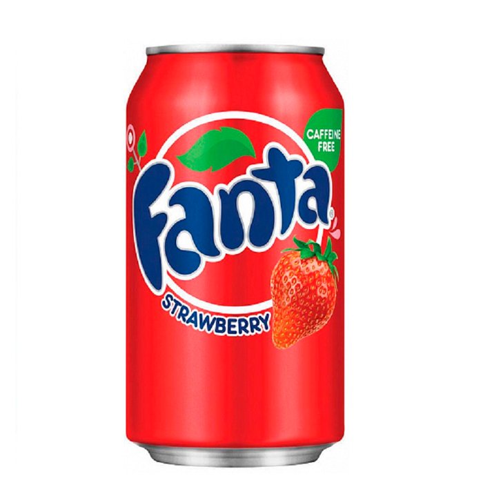 FANTA Strawberry (Клубника) ж/б 0.355 (США) (18)