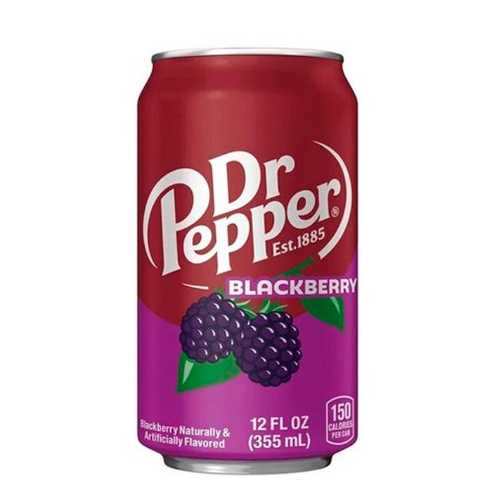 Напиток Dr. Pepper Blackberry 0.355 (США) (6)