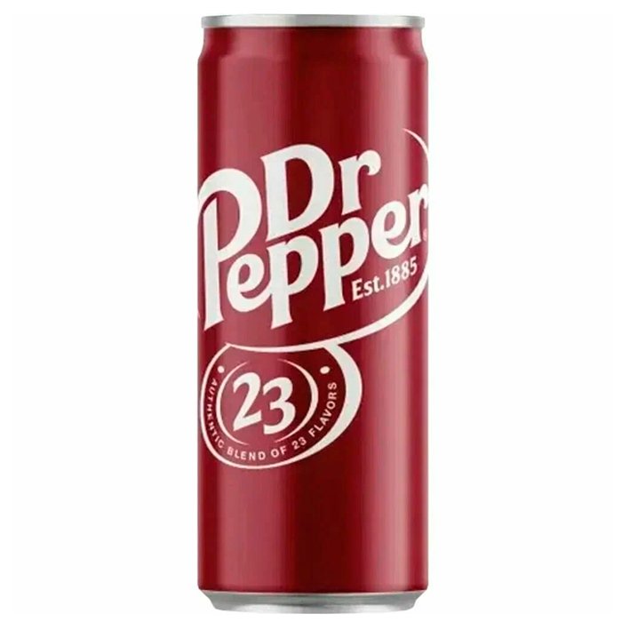 Напиток Dr. Pepper Classic slim длинный "Европа" 0.33мл