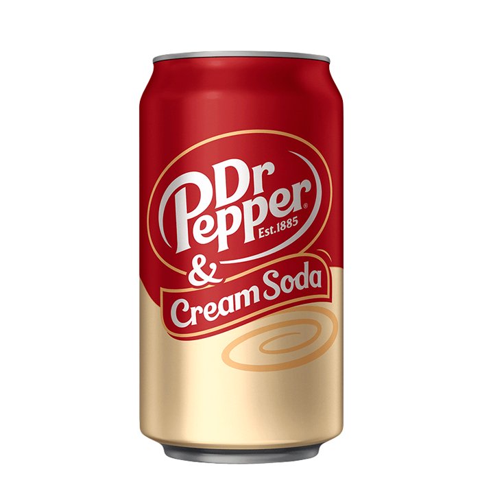 Напиток Dr. Pepper Cream Soda 0.355 (США)