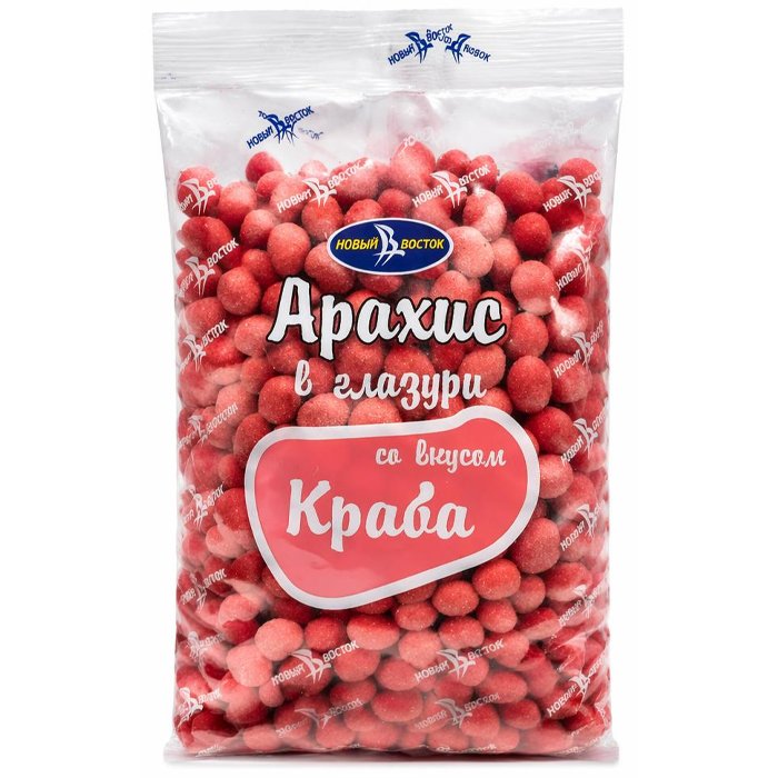 Арахис в хрустящей глазури "Краб" Новый восток
