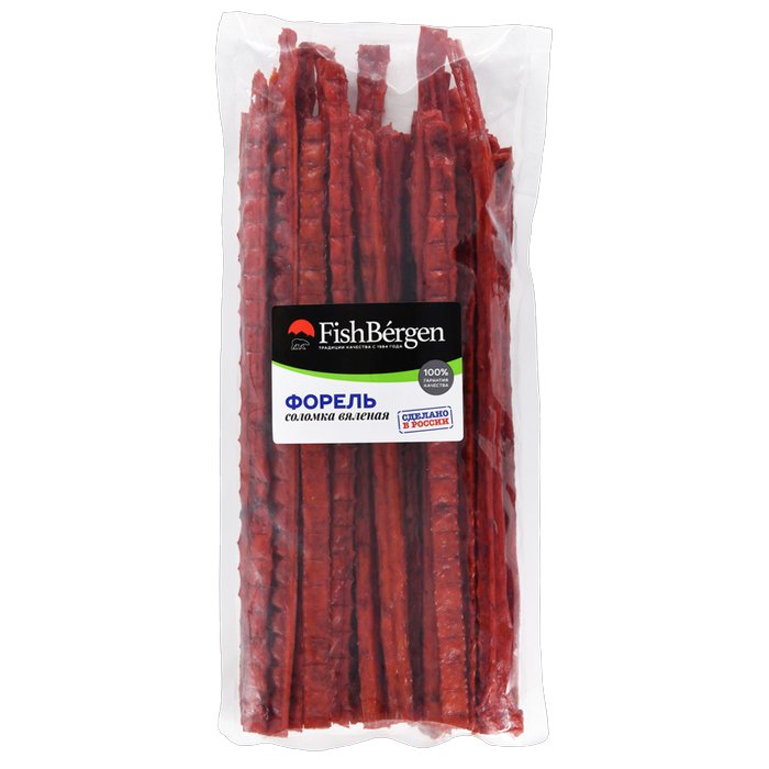 Форель сушеная FishBergen 500г