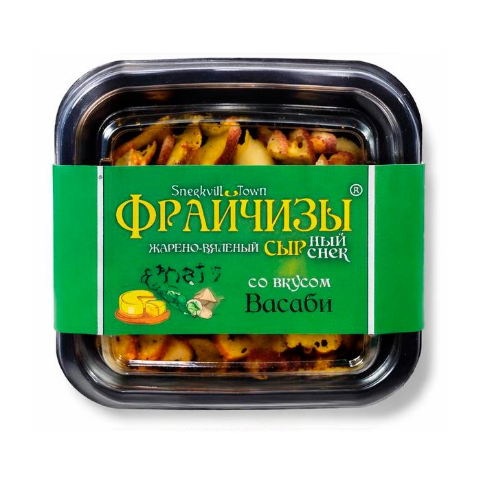 Сыр "Фрайчизы" Васаби 100г