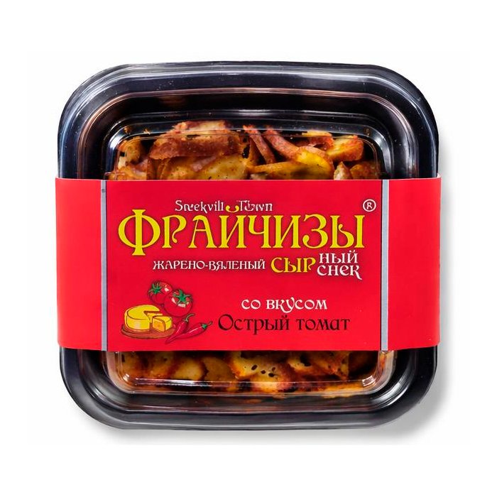 Сыр "Фрайчизы" Острый томат 100г
