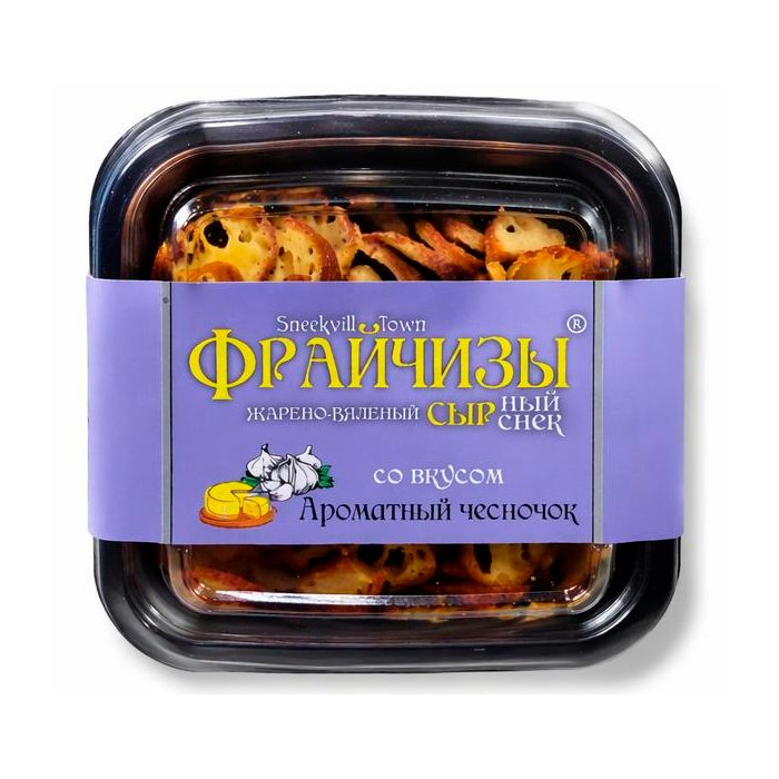 Сыр "Фрайчизы" Чеснок 100г