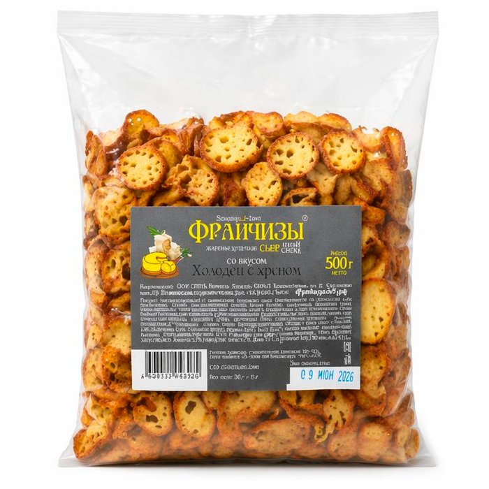 Сыр"Фрайчизы" Холодец хрен 500г