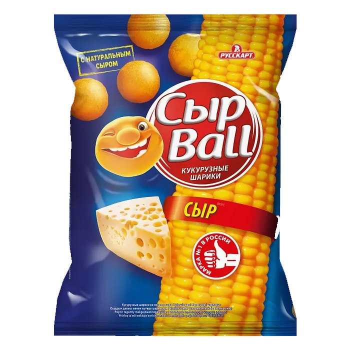 Кукурузные шарики СырBall 140г