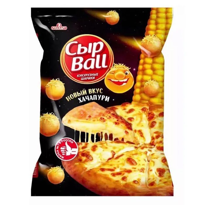 Кукурузные шарики СырBall со вкусом Хачапури 140г
