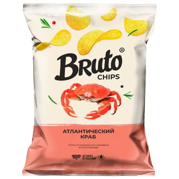 Картошечка "Bruto" Атлантический краб" 120гр