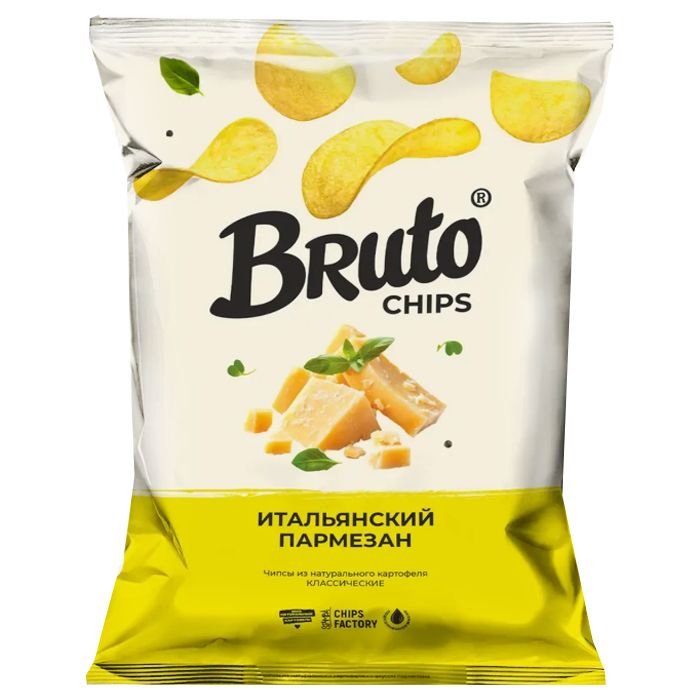 Картошечка "Bruto "Итальянский пармезан" 120гр