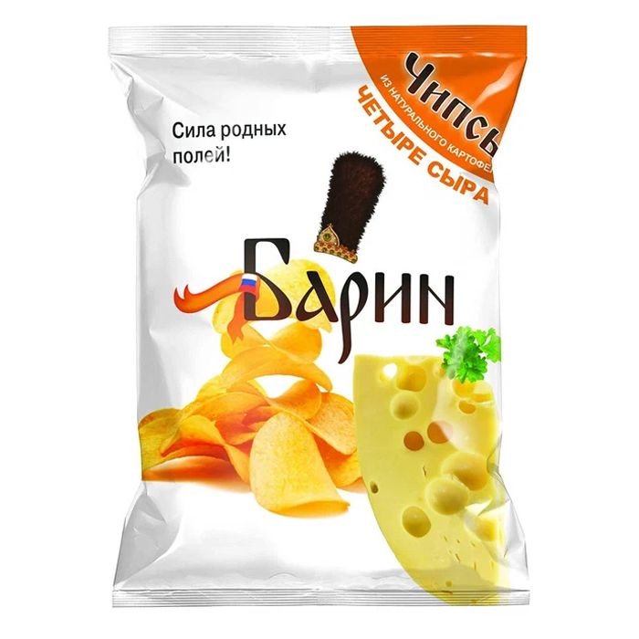 Чипсы БАРИН Сыр 140г