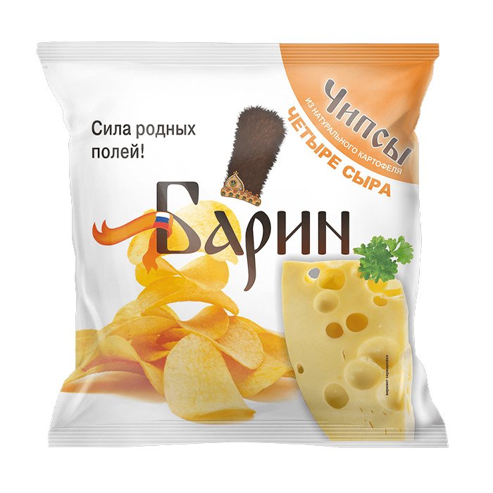Чипсы БАРИН Сыр 70г