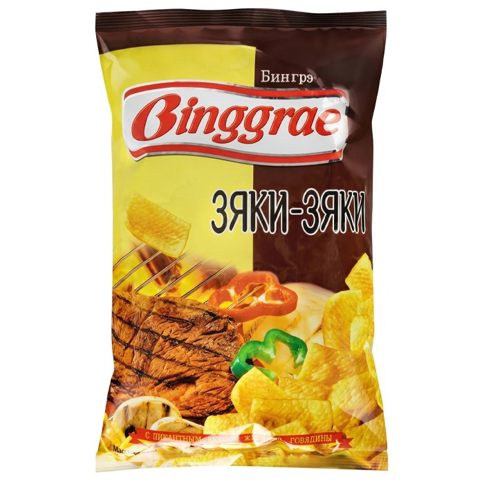 Чипсы БИНГРЭ Зяки-Зяки (Binggrae) 130гр