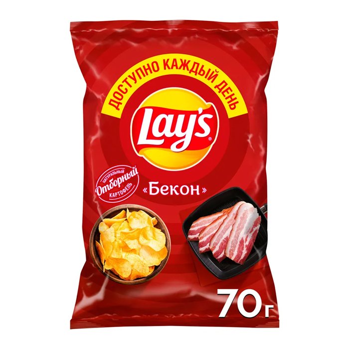 Лейс бекон 70г