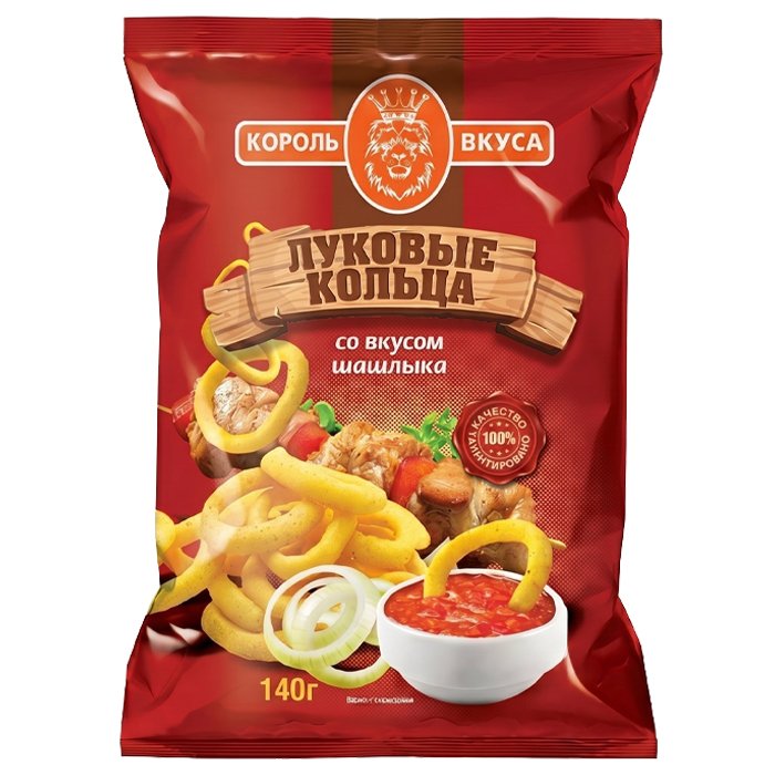 Луковые кольца Шашлык 140гр