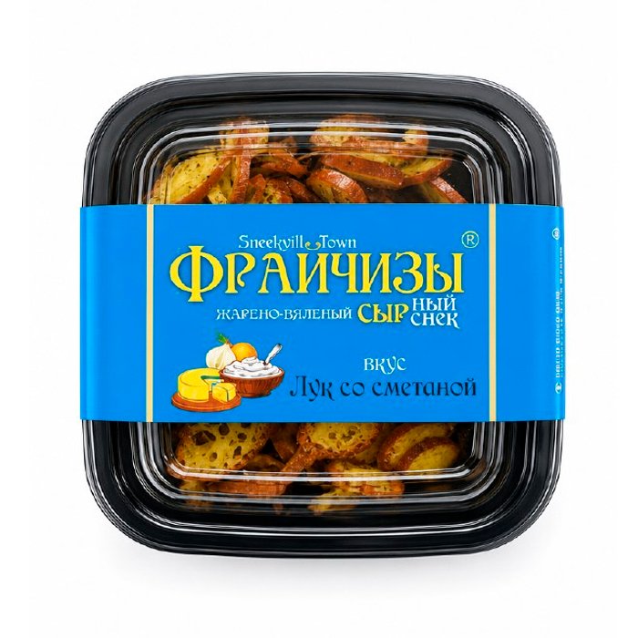 Сыр "Фрайчизы" Сметана лук 100г