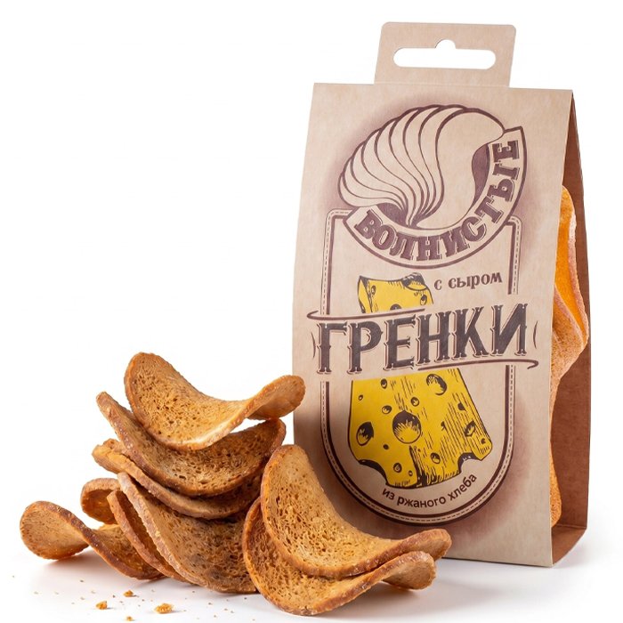Гренки волнистые с сыром 75г