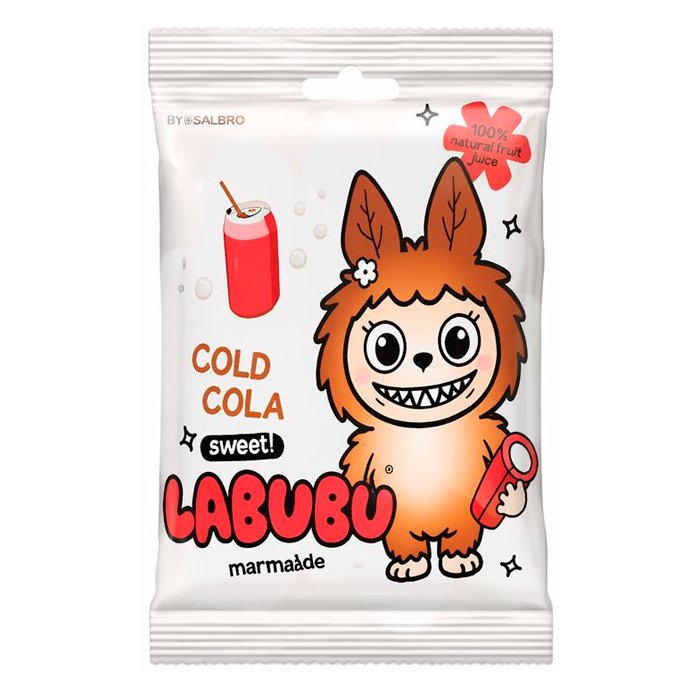 LABUBU PACK кусочки карандаш Кола сладкий 45г (ASL853)