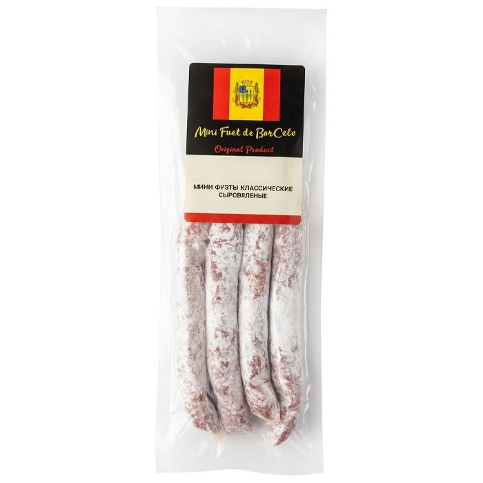 Колбаски Mini Fuet de BarCelo с грецким орехом 80г
