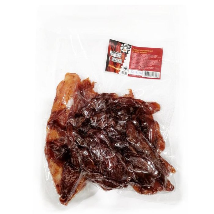 Мясные чипсы из индейки с Аджикой ТМ "Крейв снек" 500г