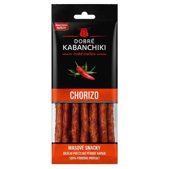 Колбаски чоризо ТМ "Dobre kabanchiki" 70г