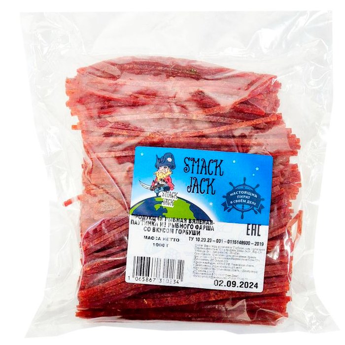 Рыбная паутинка из Горбуши «SMACK-JACK»