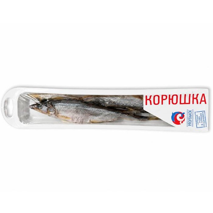 Корюшка Дальневосточная вяленая 125г (Лоток)