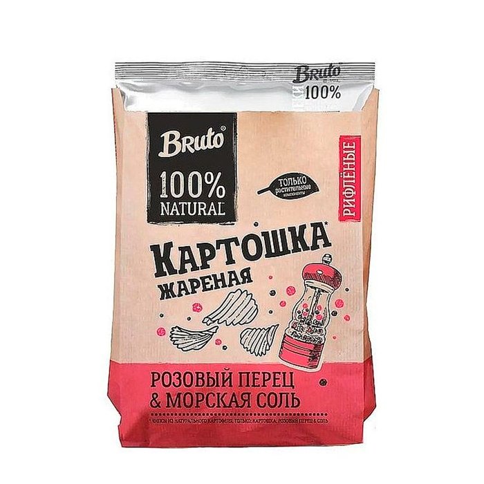 Картошечка "Bruto" Розовый перец 60гр