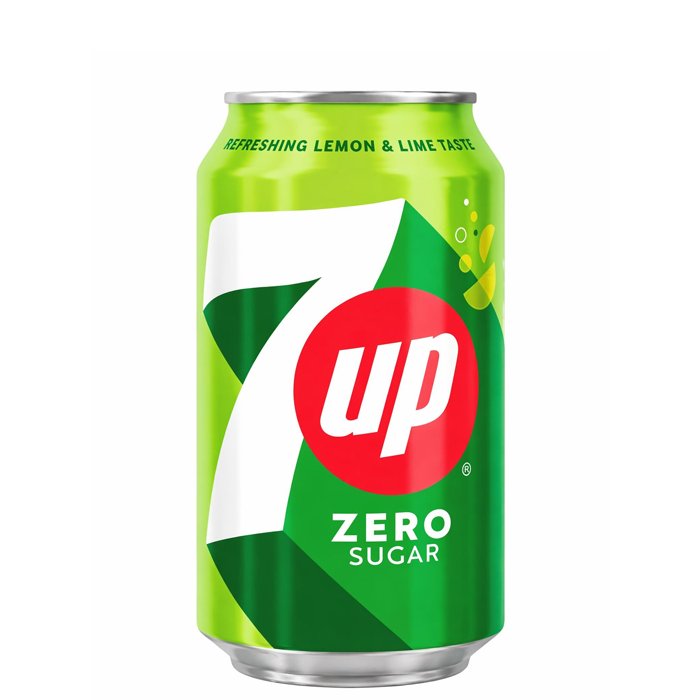 Напиток 7UP Lemon&Lime Zero 0.33мл "Европа"