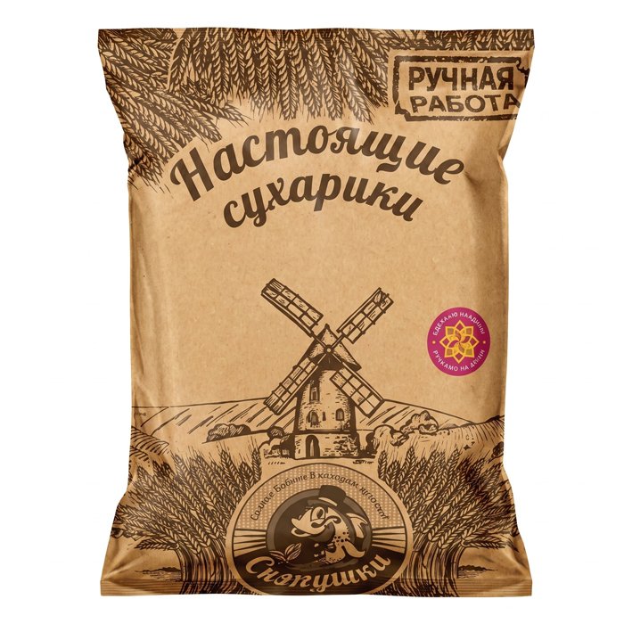 Сухарики Мистер Снэк "Бородинские" с чесноком 1кг