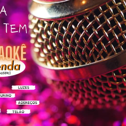 Espaço In Tenda Karaokê Com Fantasias (Ingresso)