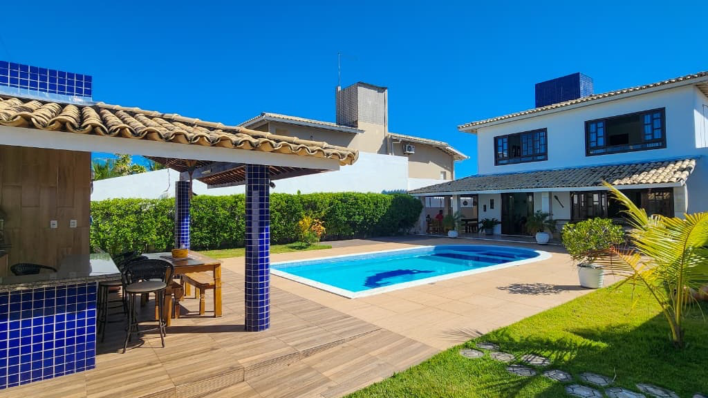 Mansão lado praia Guarajuba  (Diária)