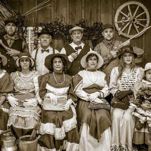 Foto à Moda Antiga (Imigração Italiana)